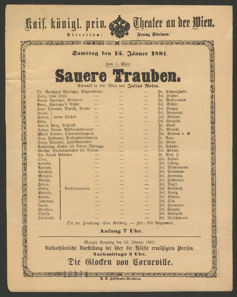 Sauere Trauben