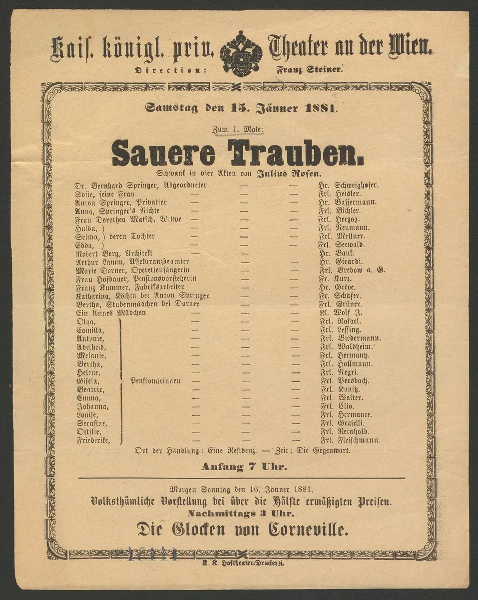 Sauere Trauben