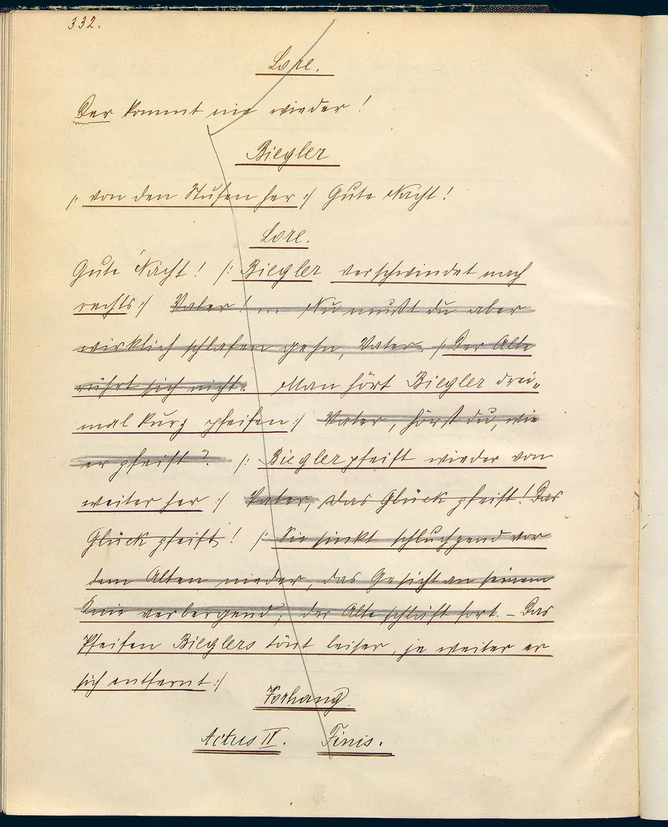 Stein unter Steinen. Schauspiel in vier Akten