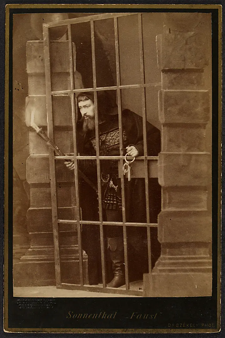 Adolf Ritter von Sonnenthal, Verweis auf Stücktitel: Faust