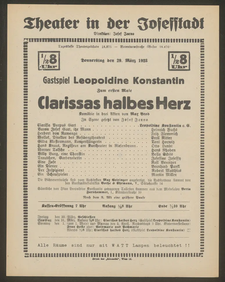 Clarissas halbes Herz