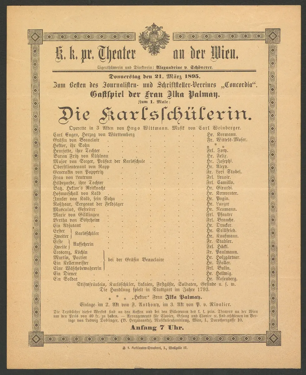 Die Karlsschülerin