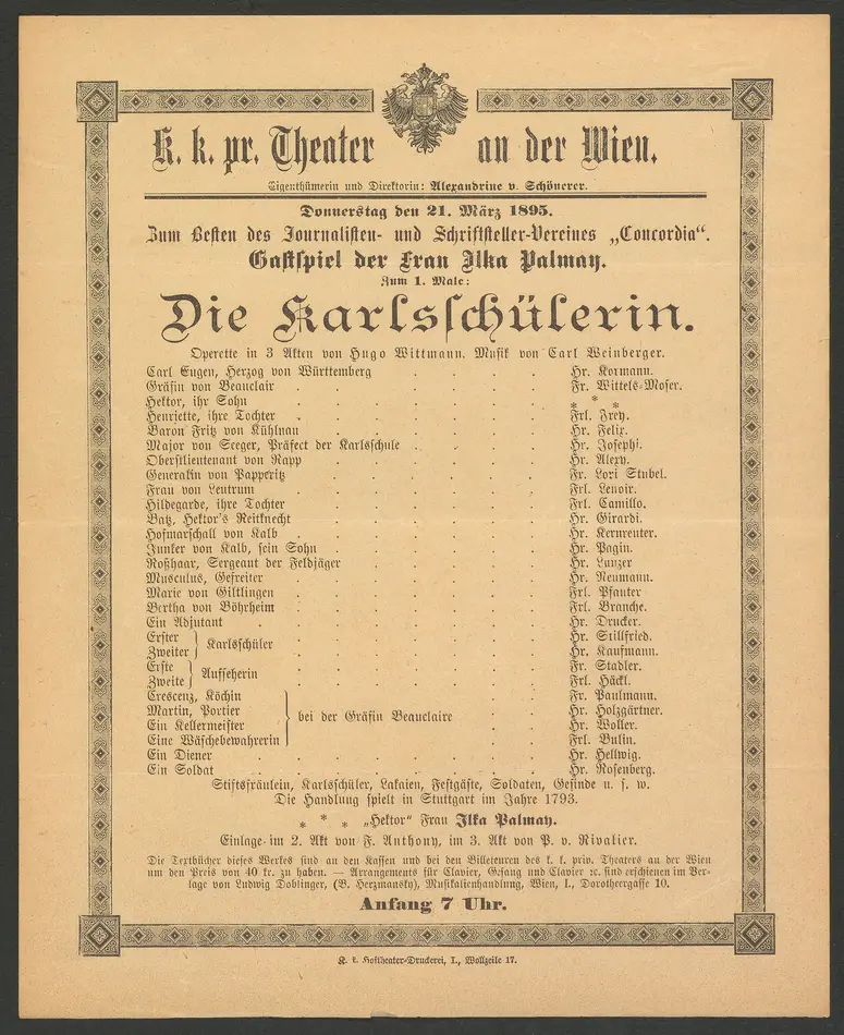 Die Karlsschülerin