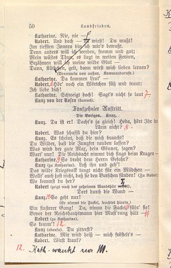 Landfrieden. Deutsche Komödie in drei Aufzügen