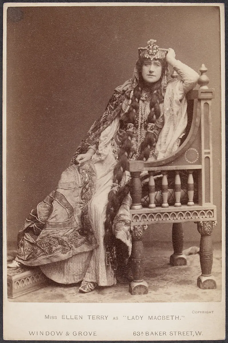 Ellen Terry, Verweis auf Stücktitel: Macbeth