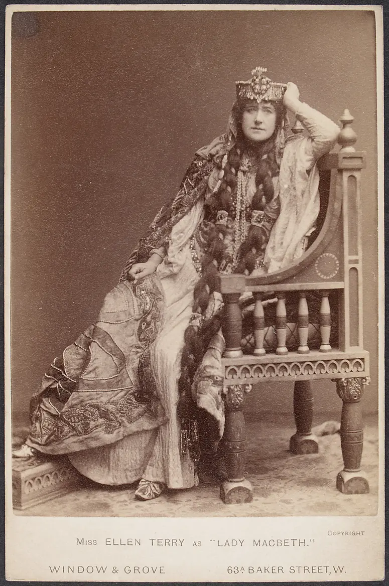 Ellen Terry, Verweis auf Stücktitel: Macbeth