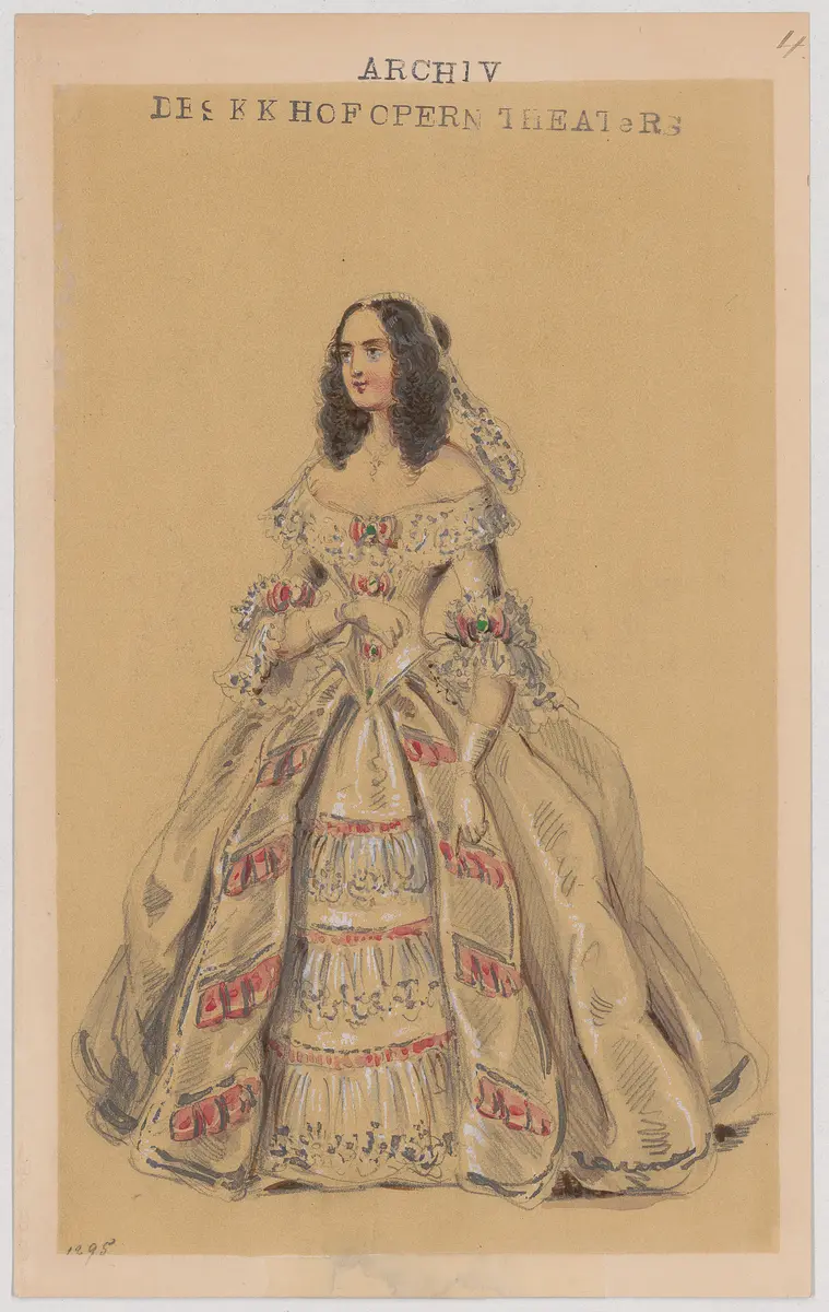 La Cenerentola, ossia La bontà in trionfo, Suchtitel: La Cenerentola, ossia La bonta in trionfo, Alternativtitel: Aschenbrödel, oder Der Triumph des Guten, Alternativtitel: Angelina, Titel der Serie: Figurinen des k.k. Hofoperntheaters