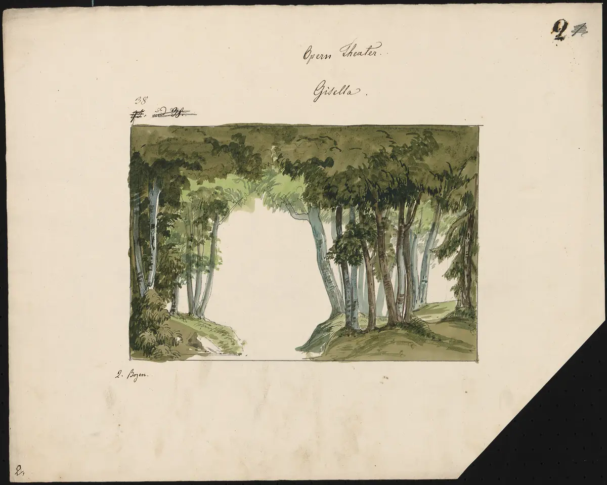 Gisella, oder Die Wilis, Originaltitel: Giselle, ou Les Wilis