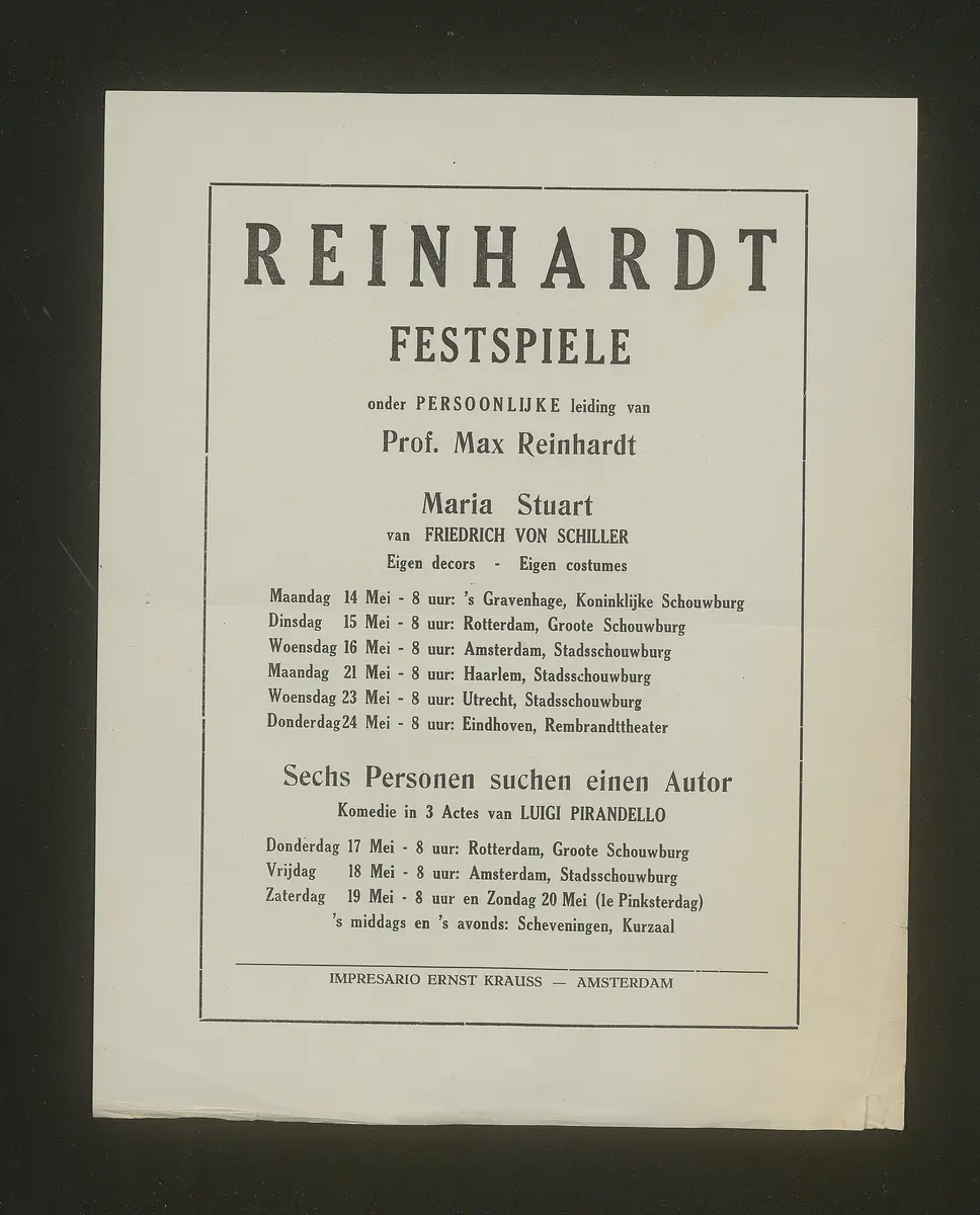 Maria Stuart, Sechs Personen suchen einen Autor