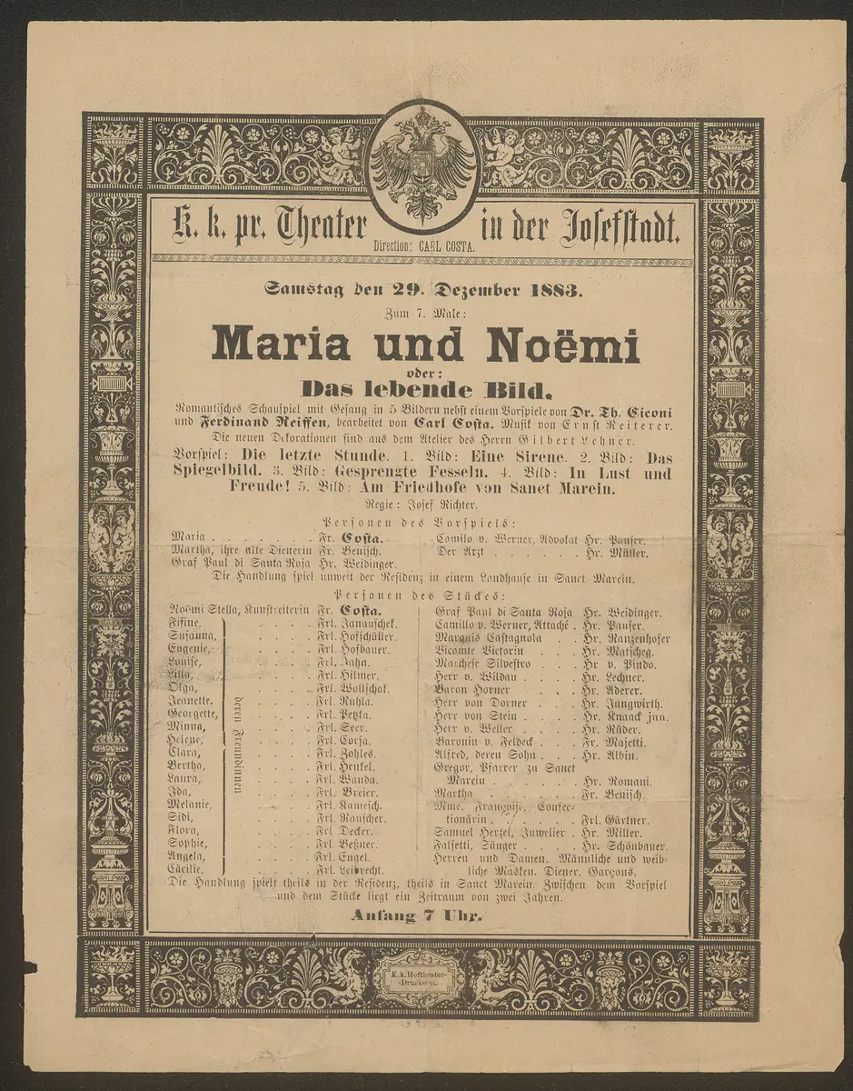 Maria und Noemi oder Das lebende Bild