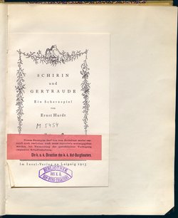 Schirin und Gertraude