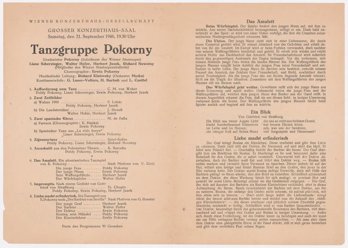 Tanzgruppe Pokorny