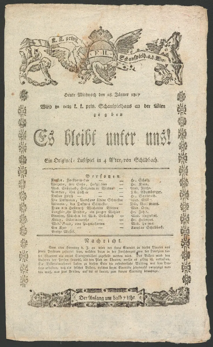 Es bleibt unter uns!