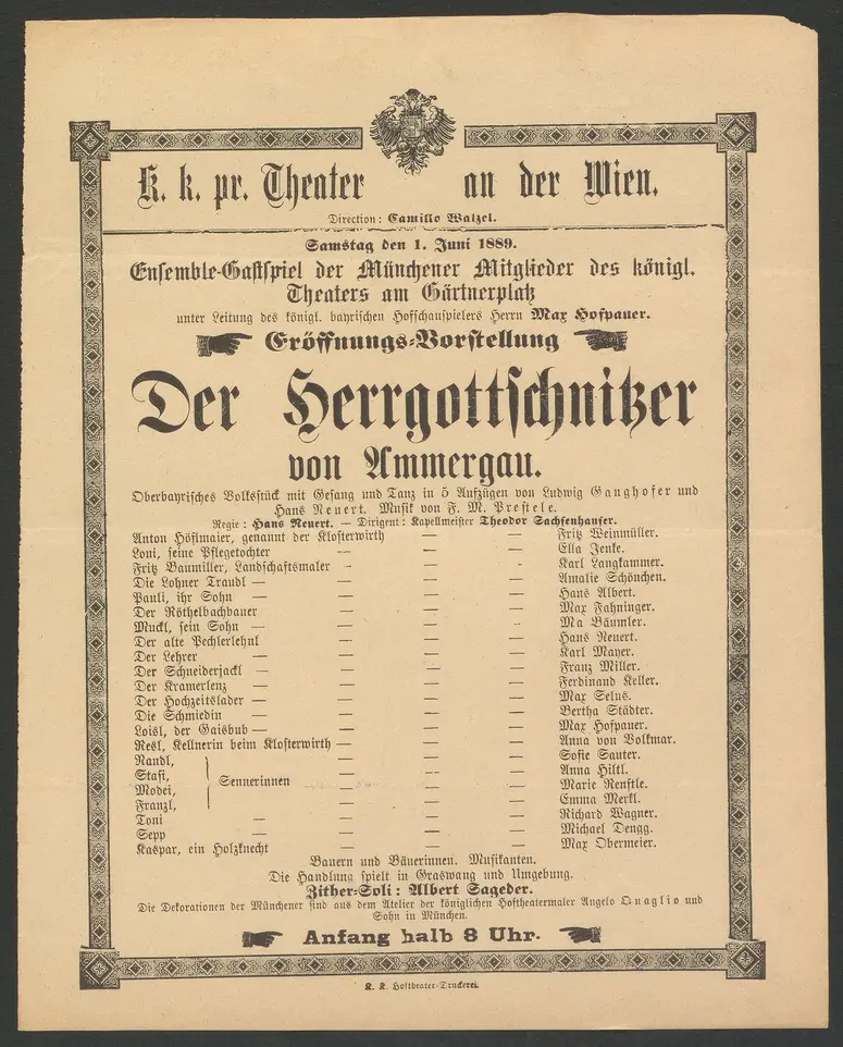 Der Herrgottschnitzer von Ammergau