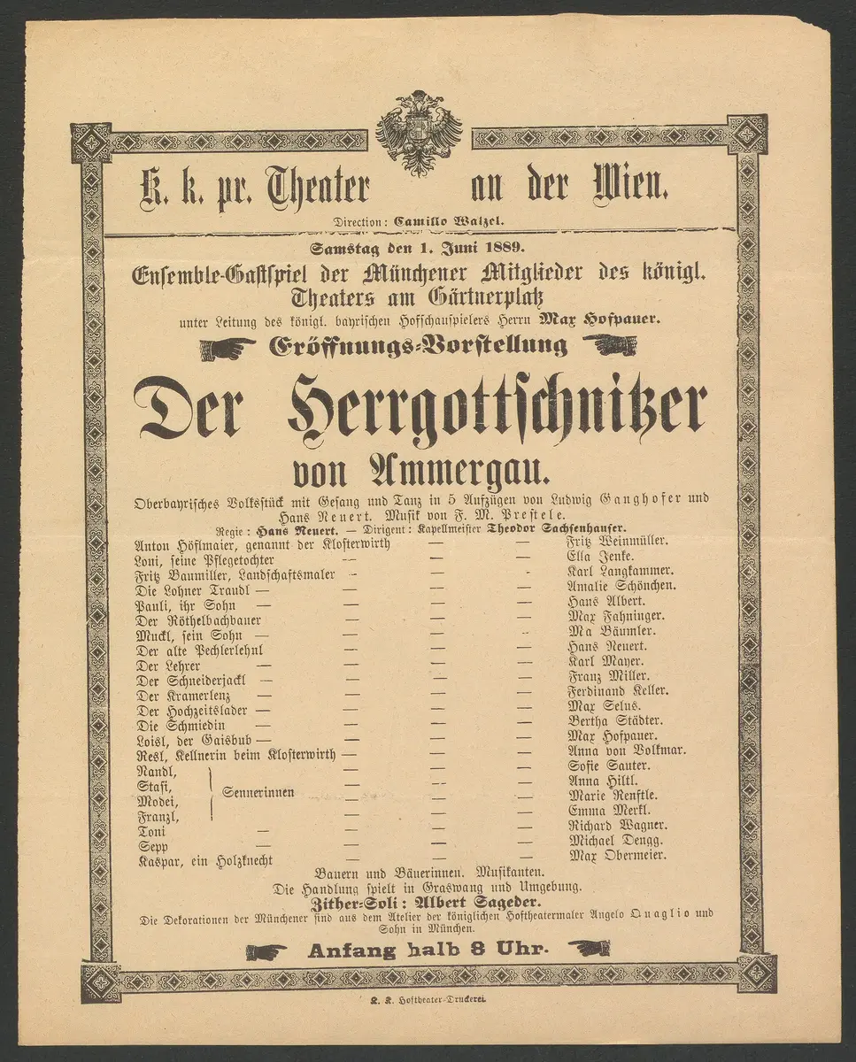 Der Herrgottschnitzer von Ammergau