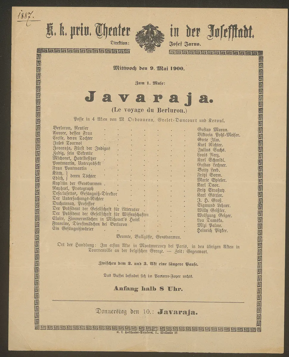 Javaraja, Le voyage du Berluron