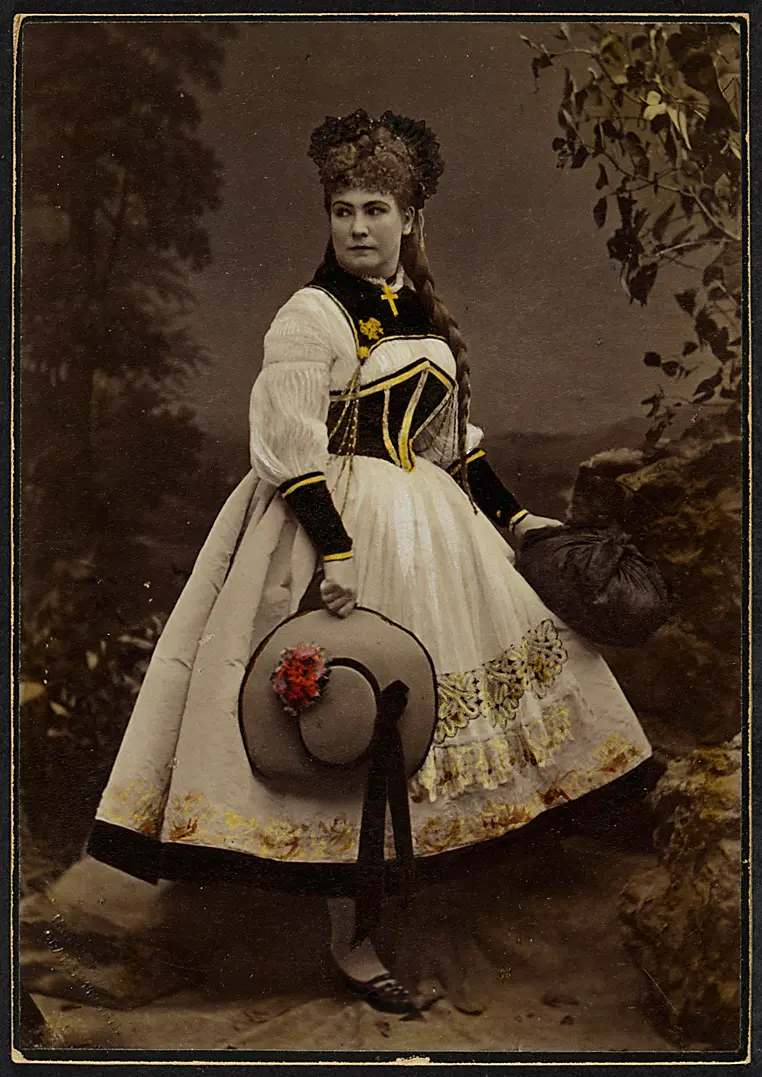 Marie Geistinger, Verweis auf Stücktitel: Carneval in Rom
