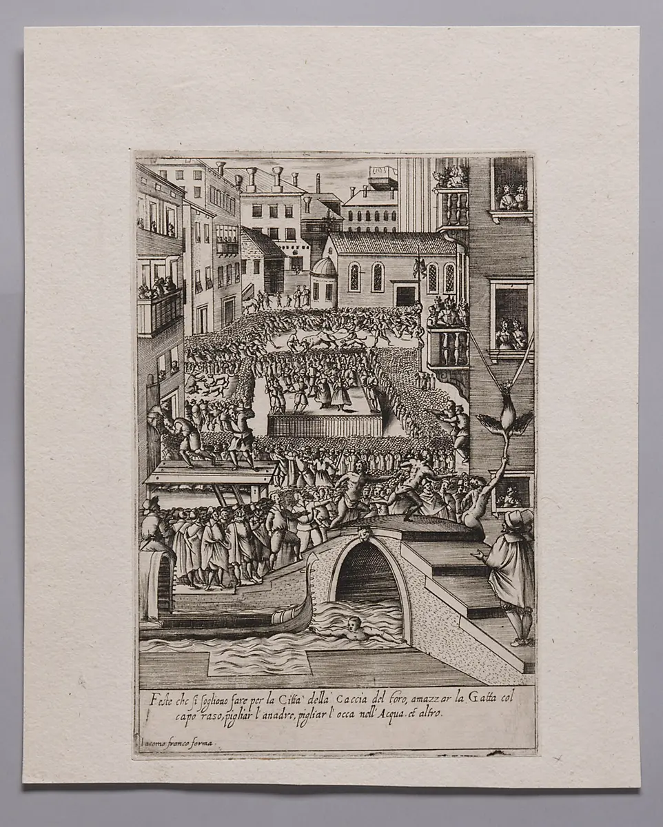 Venedig, Feste, Titel der Serie: Habiti d'huomeni et donne venetiane