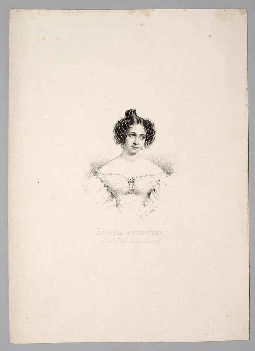 Antonie Fournier, Titel in Vorlageform: Antonia Fournier