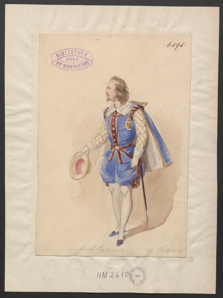 Johanna Gray, Titel der Serie: Figurinen des k.k. Hof-Burgtheaters