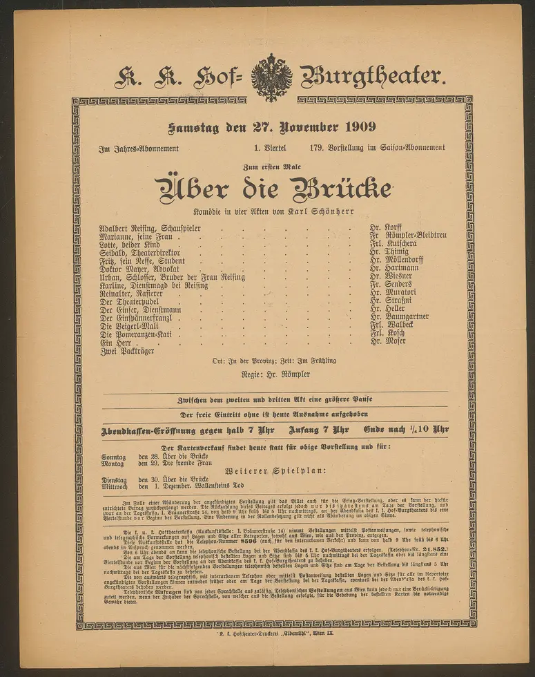 Über die Brücke