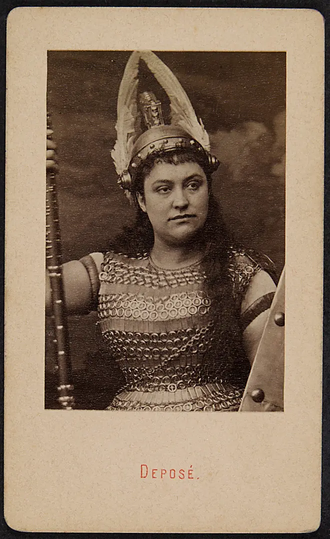 Amalie Materna, Verweis auf Stücktitel: Die Walküre