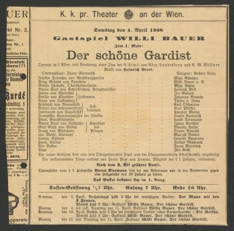Der schöne Gardist