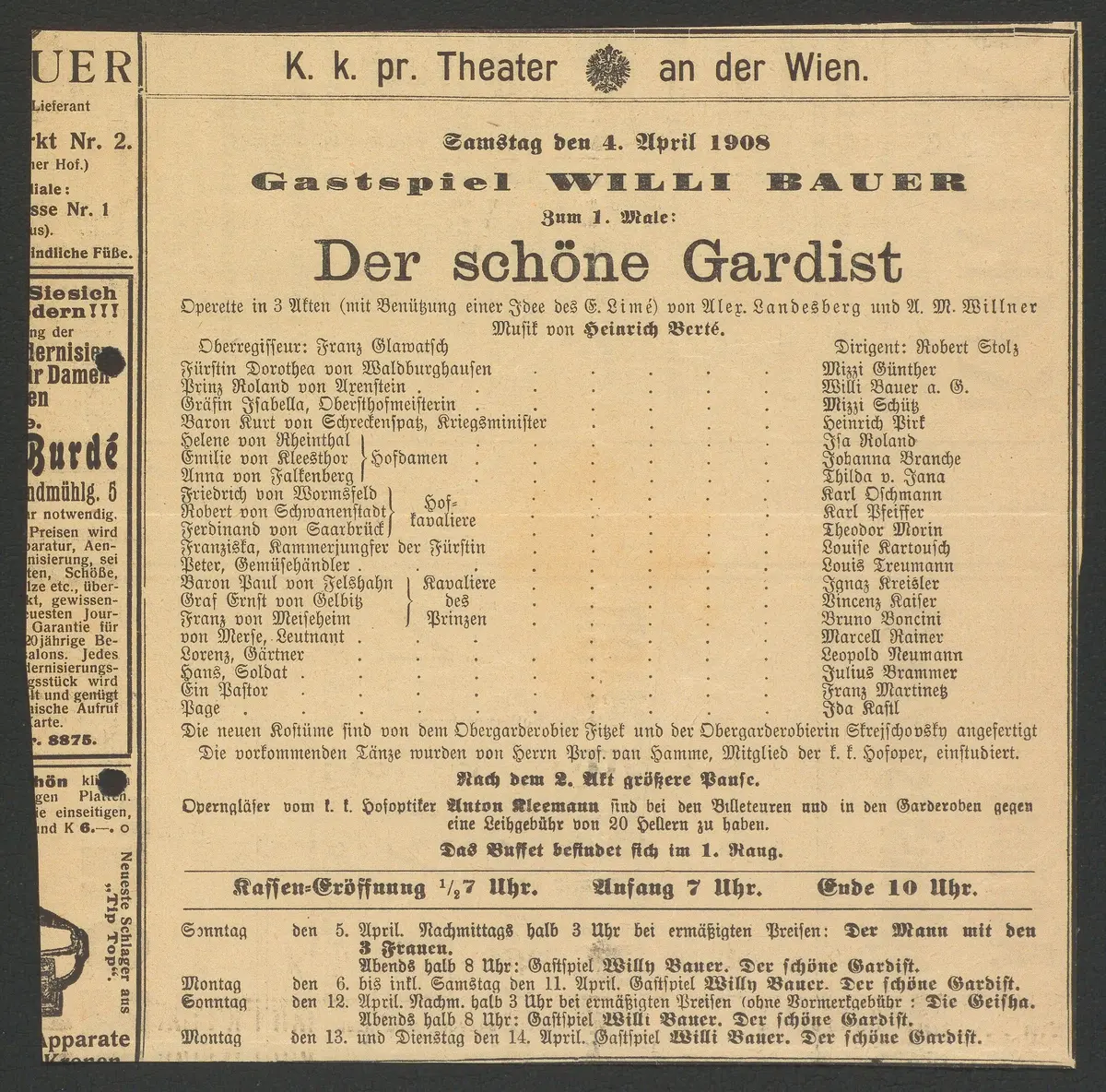 Der schöne Gardist