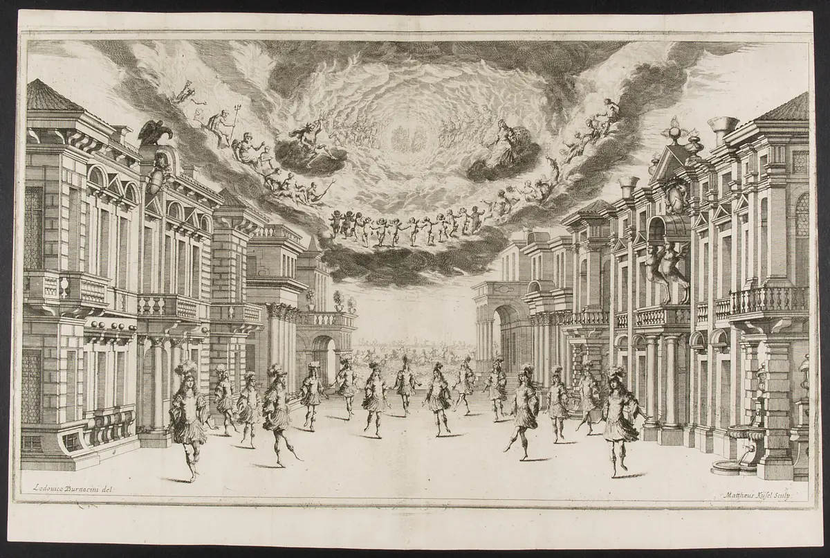 Il Pomo d'Oro, Titel in Vorlageform: Il Pomo d'Oro. Festa Teatrale Rappresenta in Vienna per l'augustissime Nozze delle Sacre Cesaree Reali Maesta di Leopoldo e Margherita., Alternativtitel: Der guldene Apfel