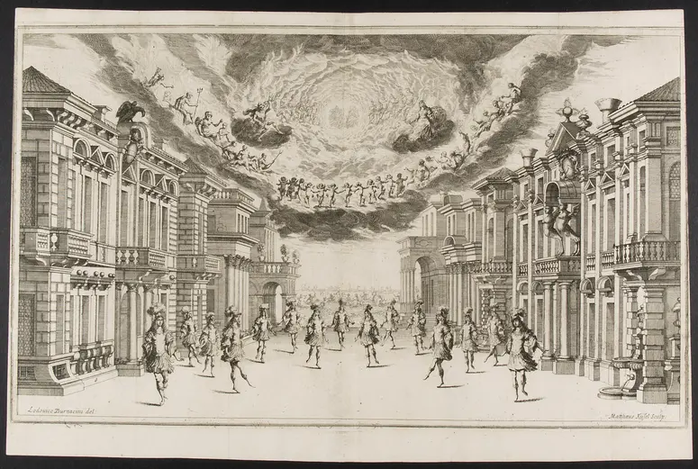 Il Pomo d'Oro, Titel in Vorlageform: Il Pomo d'Oro. Festa Teatrale Rappresenta in Vienna per l'augustissime Nozze delle Sacre Cesaree Reali Maesta di Leopoldo e Margherita., Alternativtitel: Der guldene Apfel