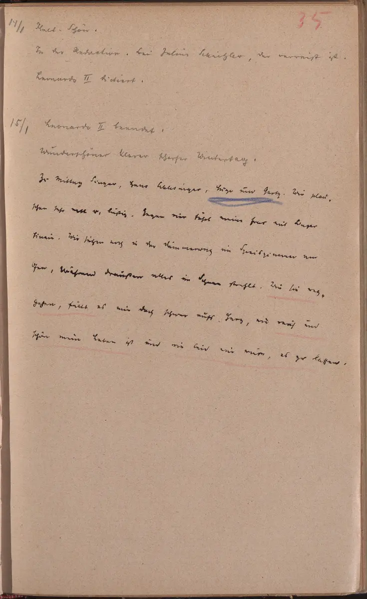 Aufzeichnung