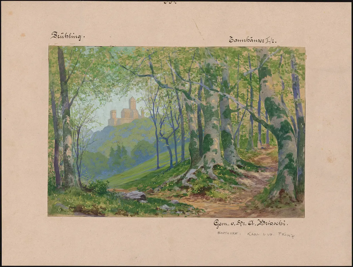 Tannhäuser und der Sängerkrieg auf Wartburg