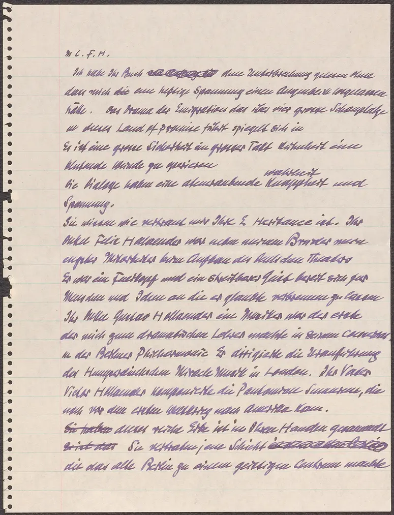 Briefentwurf