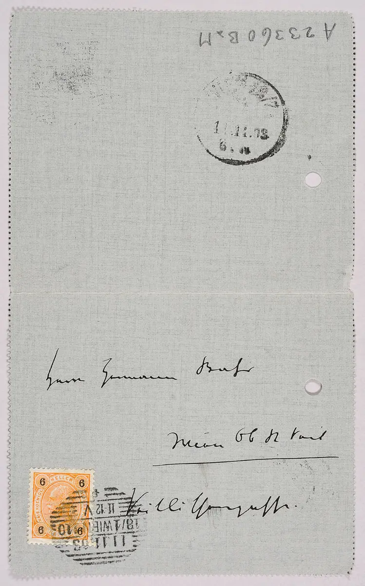 Kartenbrief