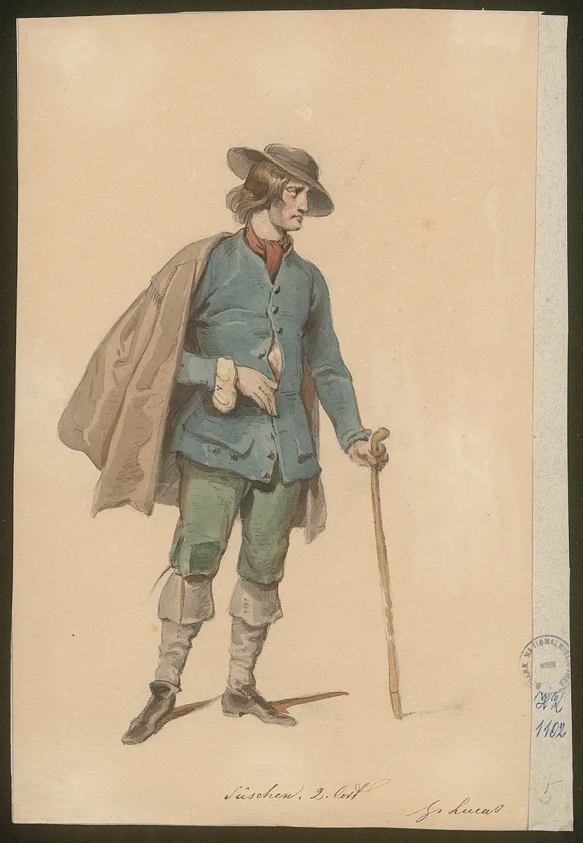 Karoline Neuber, Titel der Serie: Figurinen des k.k. Hof-Burgtheaters