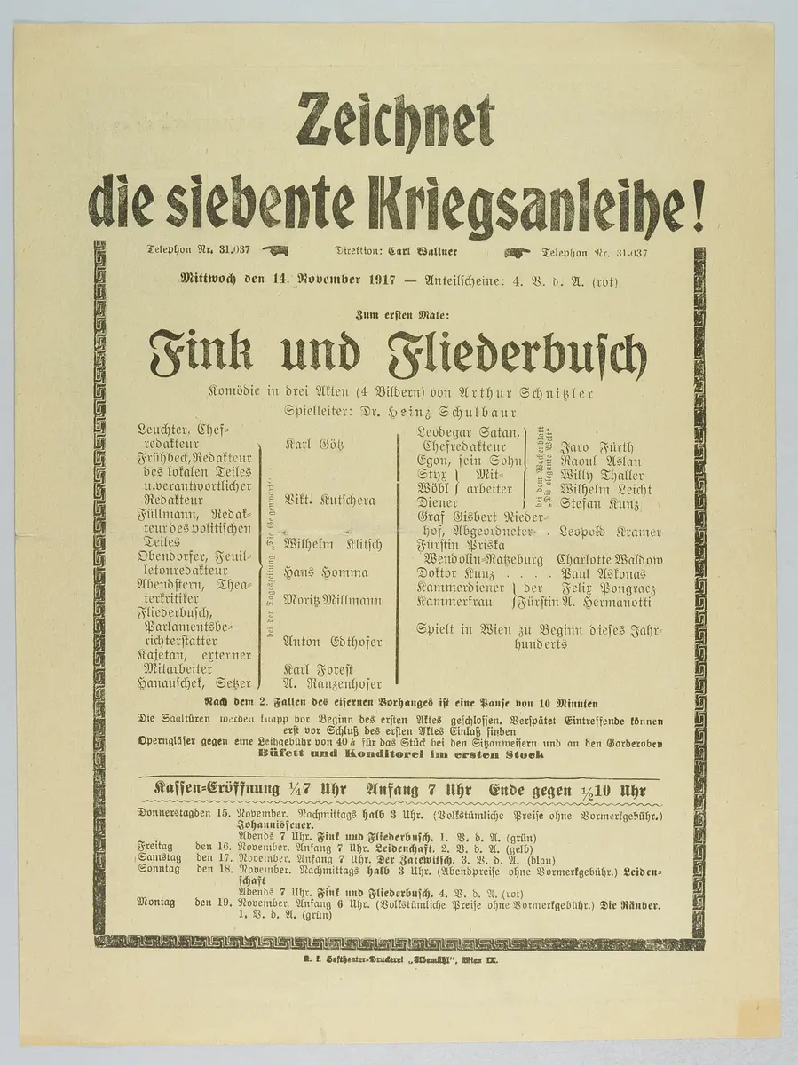 Fink und Fliederbusch