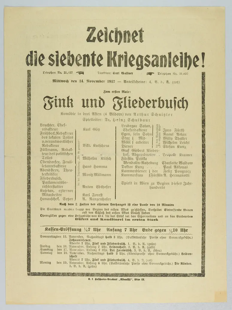 Fink und Fliederbusch