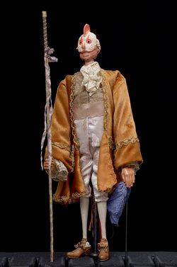 Der Dicke / Verfolger, Verweis auf Stücktitel: Karneval