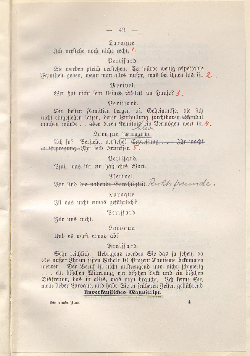 Die fremde Frau