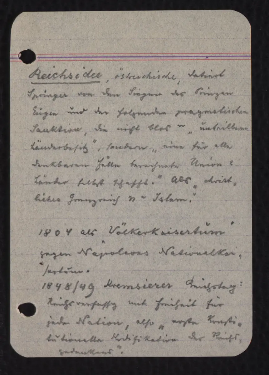 Skizzenbuch 2 / Österreich II