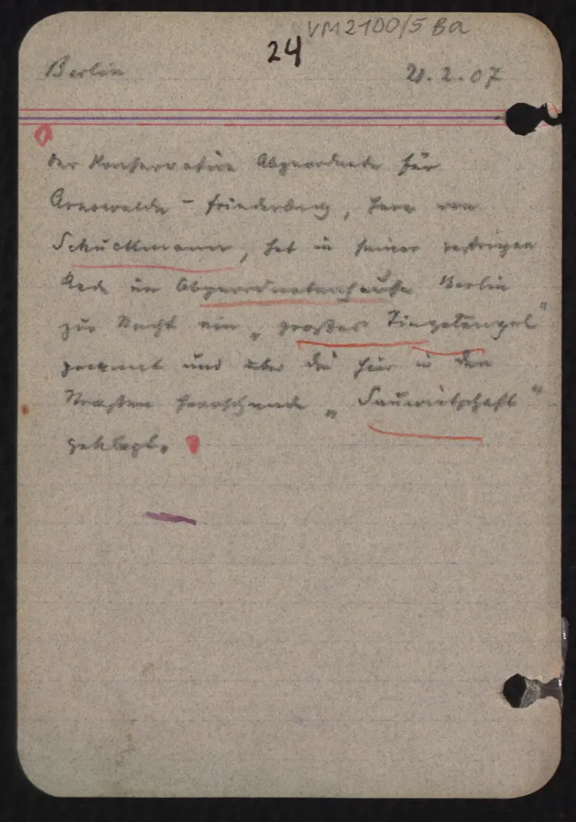 Aufzeichnung