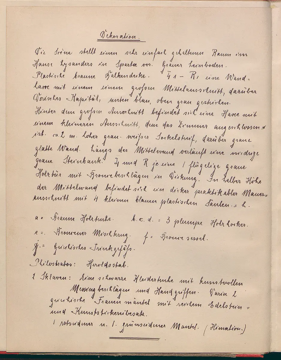 Lysanders Mädchen