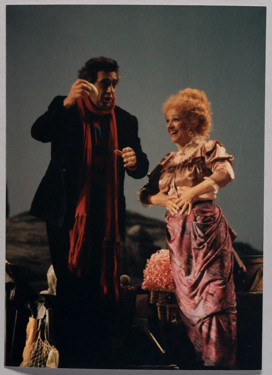 Plácido Domingo, Verweis auf Stücktitel: Der Bajazzo (Pagliacci)