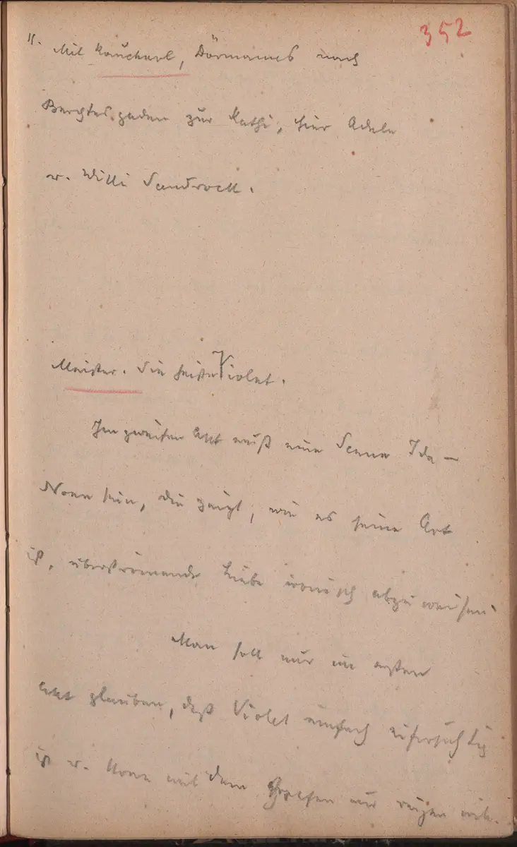 Aufzeichnung