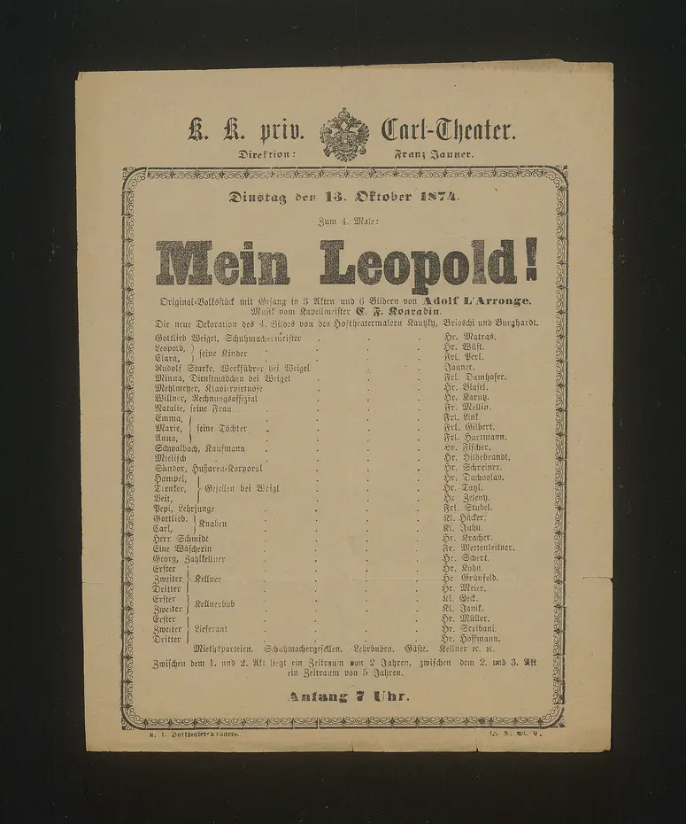 Mein Leopold!