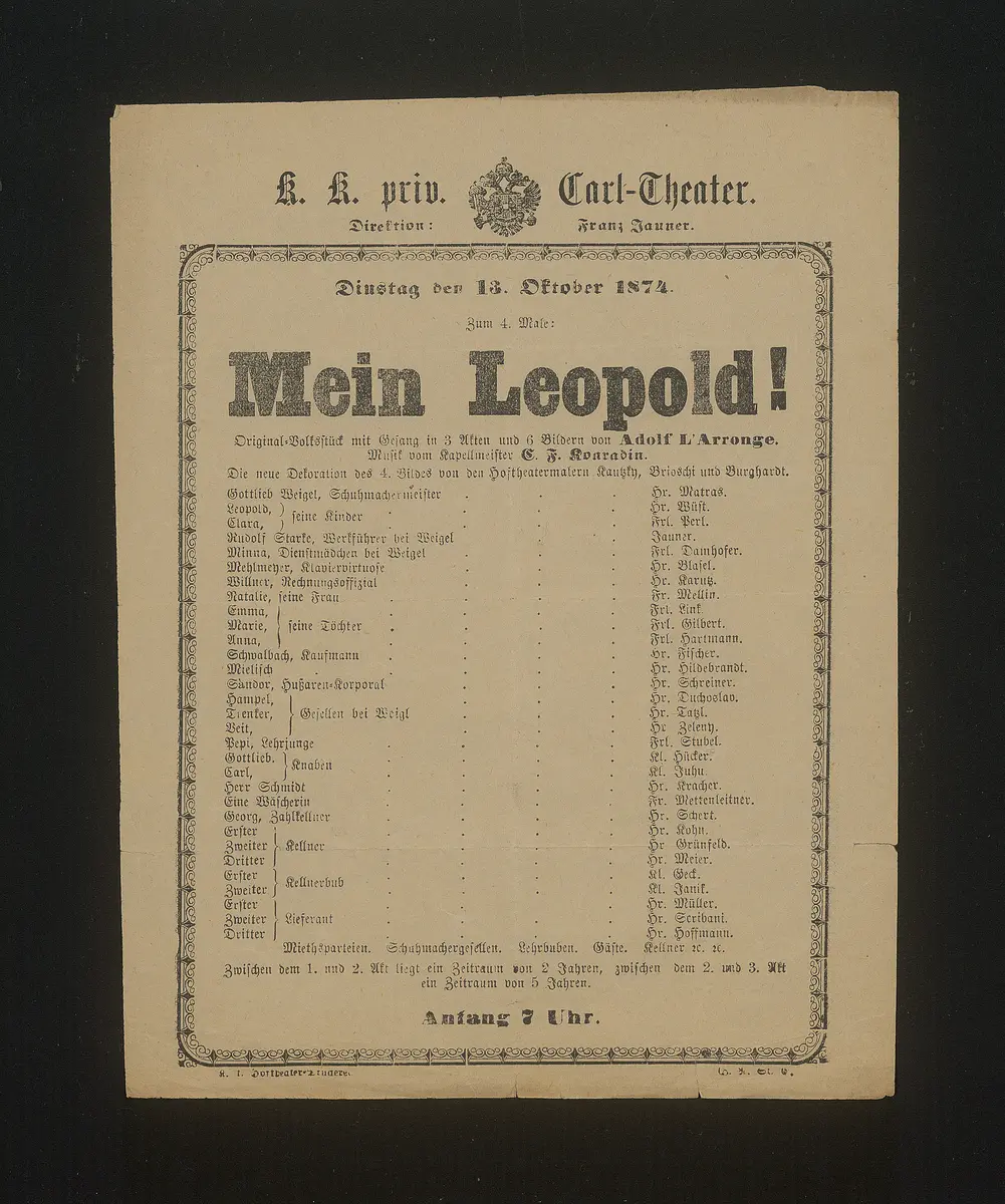 Mein Leopold!