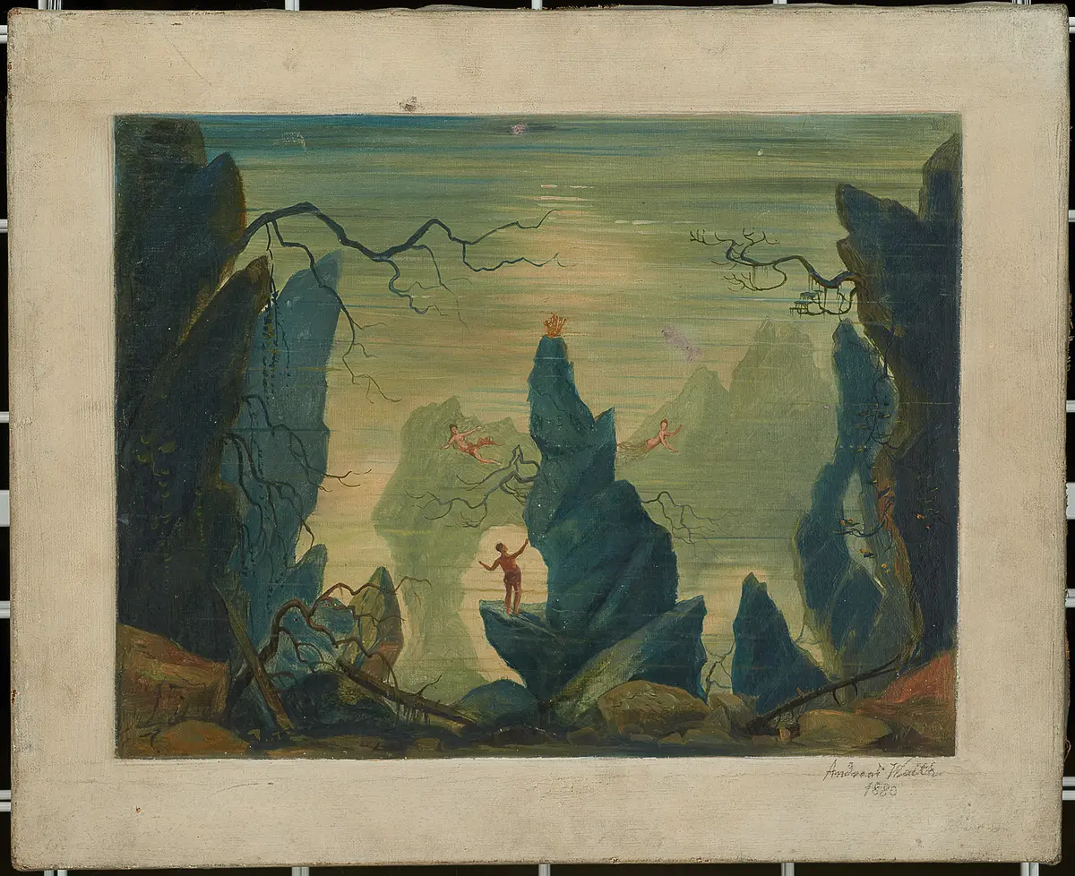 Das Rheingold, Verweis auf Stücktitel: Der Ring des Nibelungen