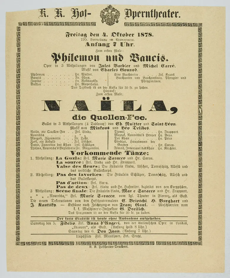 Philemon und Baucis, Naila, die Quellen-Fee
