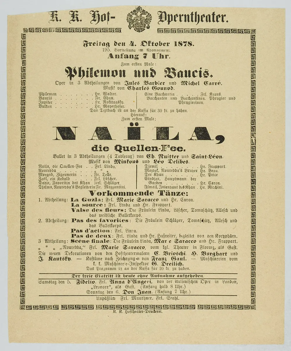Philemon und Baucis, Naila, die Quellen-Fee