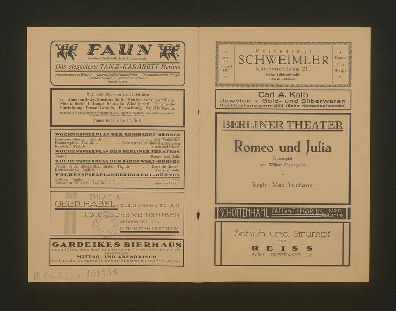 Romeo und Julia